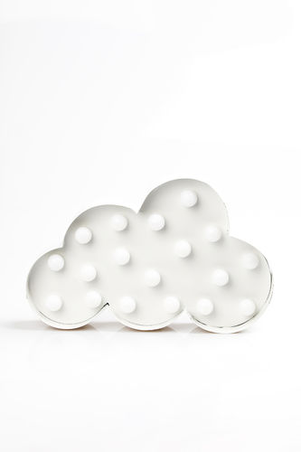 Nayla® Wolken-Lampe weiß