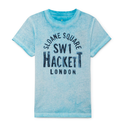 Hackett-London T-Shirt türkis