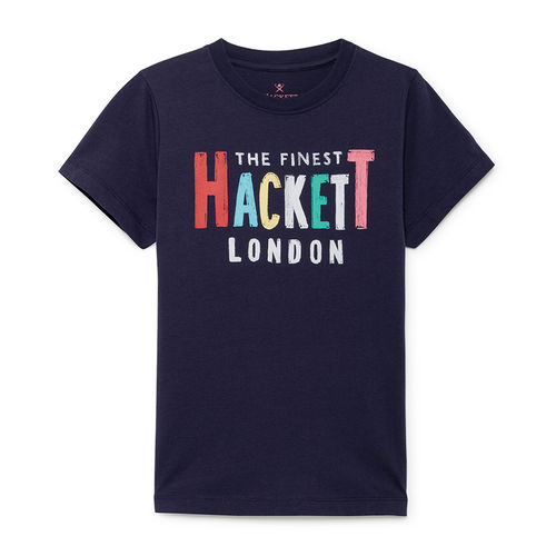 Hackett London T-Shirt dunkelblau
